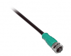 M12 8pin-A Female+5m PUR Cable by Posital Fraba